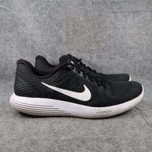 Nike Shoes Mens 11.5 Athletic Trainers Lunarglide Running Sneakers Black Sport